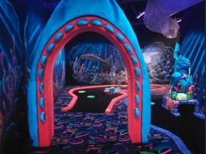 Blasters Centre Blacklight Putt Putt