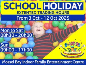 Blasters Mossel Bay School Holiday Trading Hours